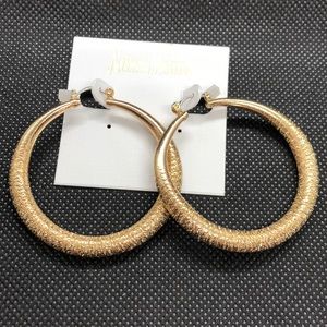 Neumann Marcus Gold Hoop Earrings